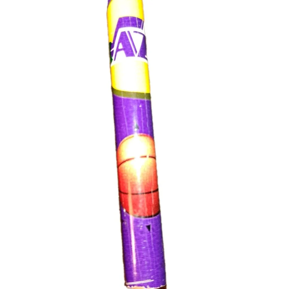 Vtg Utah Jazz Wooden Pencil NBA Basketball‎ Pentec purple yellow very rare NEW